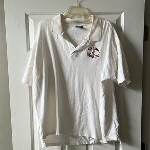 Alabama White Polo Shirt